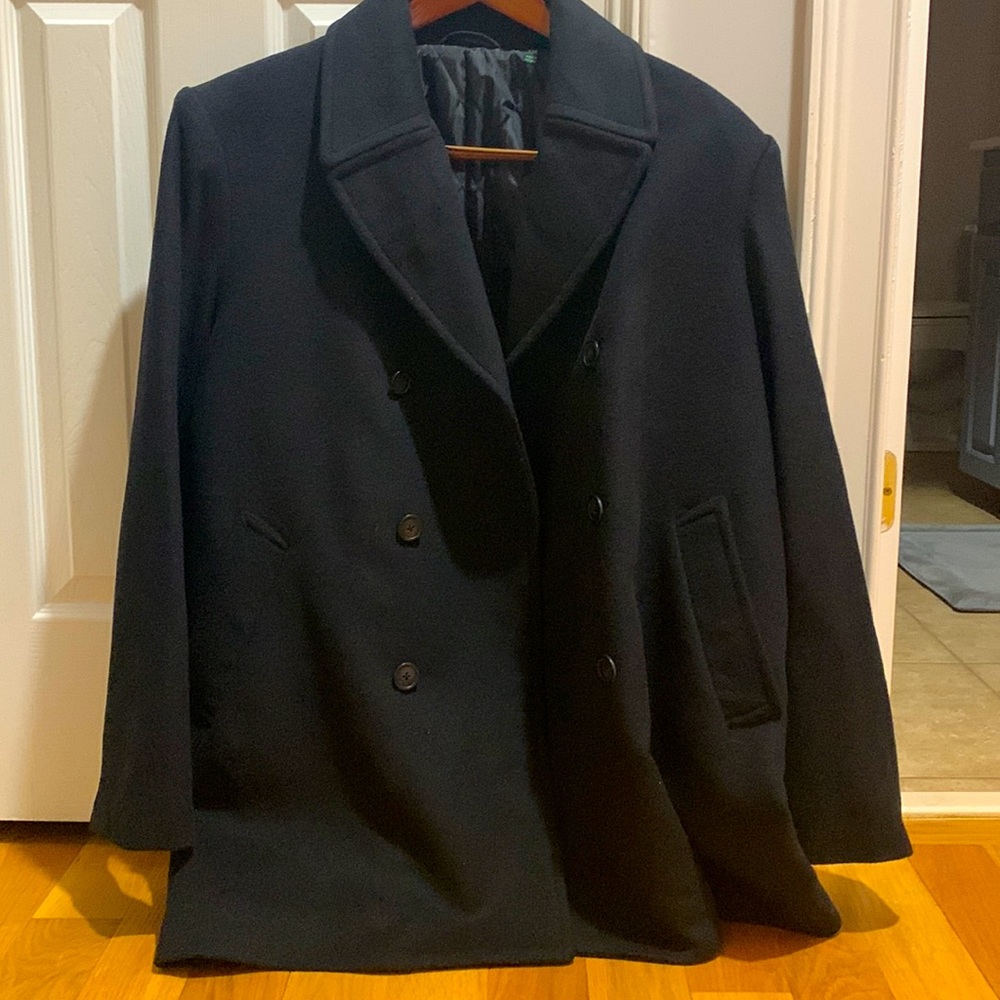 Double breasted coat